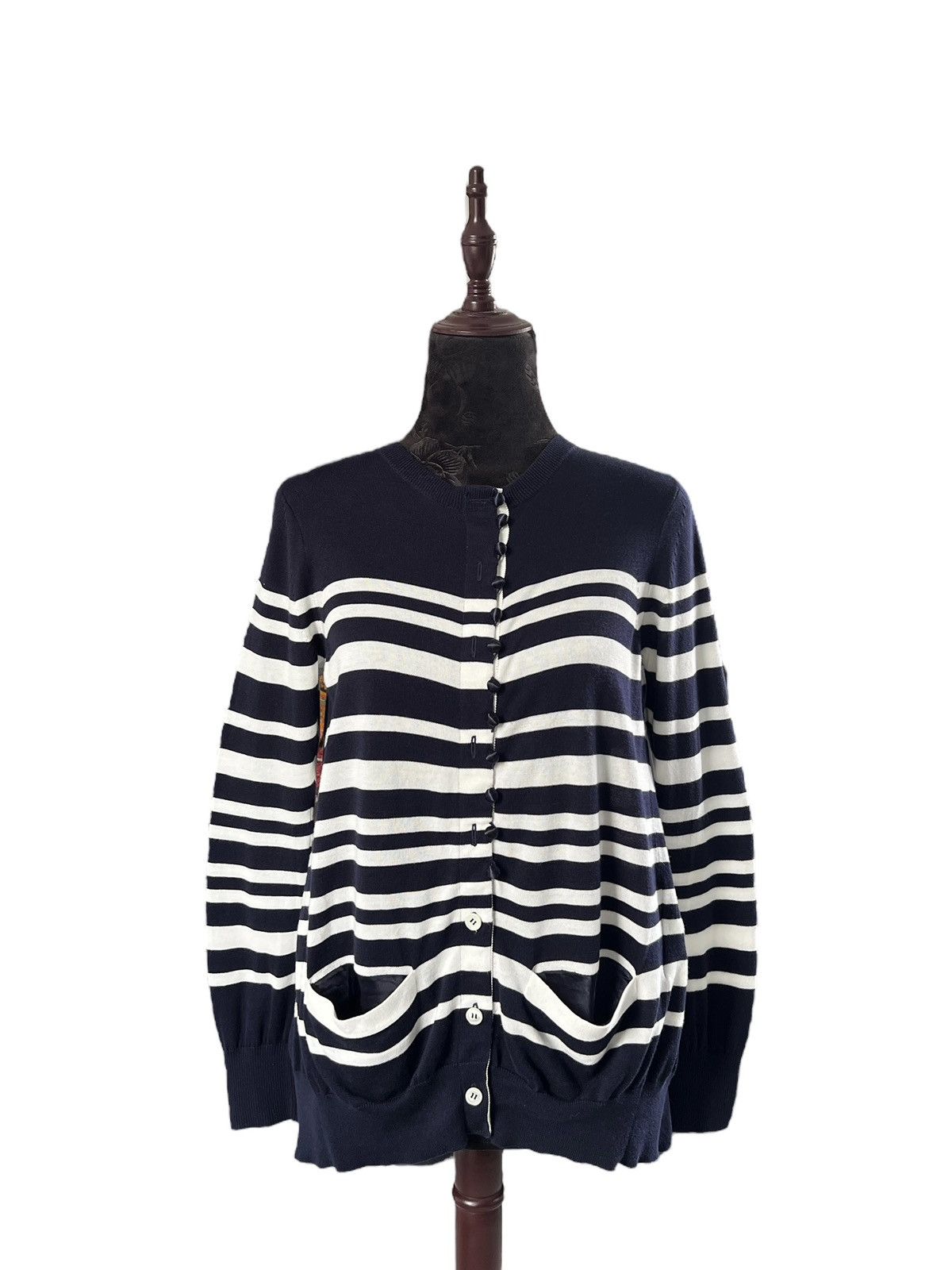 Sacai Sacai Luck Hybrid Reconstructed Cardigan Size XS / US 0-2 / IT 36-38 - 11 Thumbnail