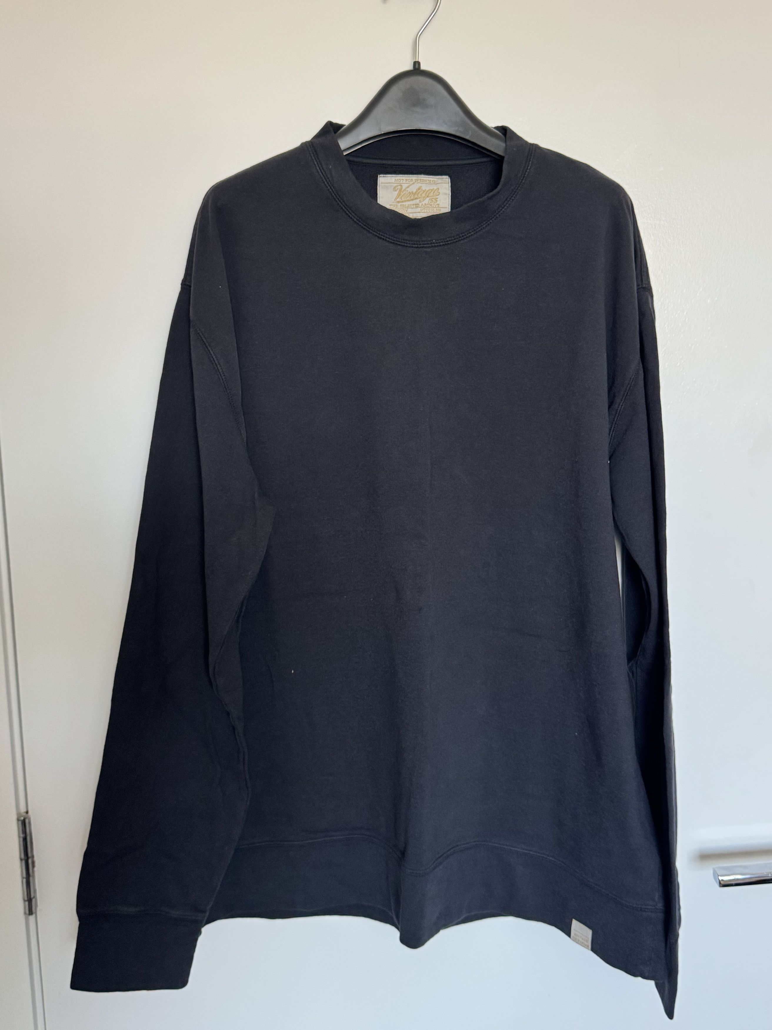 Other Cotton Linen Sweatshirt (Navy) Size US XXL / EU 58 / 5 - 1 Thumbnail