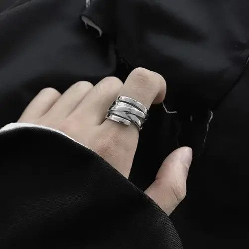 Japanese Brand Retro punk rings Size ONE SIZE - 1 Thumbnail