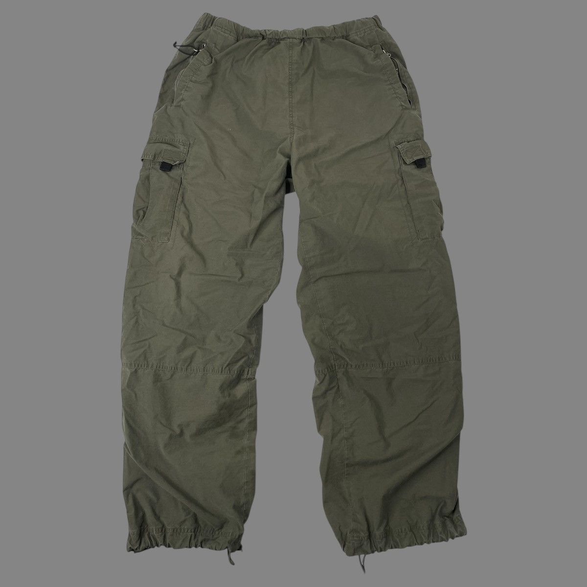 Japanese Brand × Vintage Vintage nylon ski shell pants Size US 34 / EU 50 - 1 Thumbnail