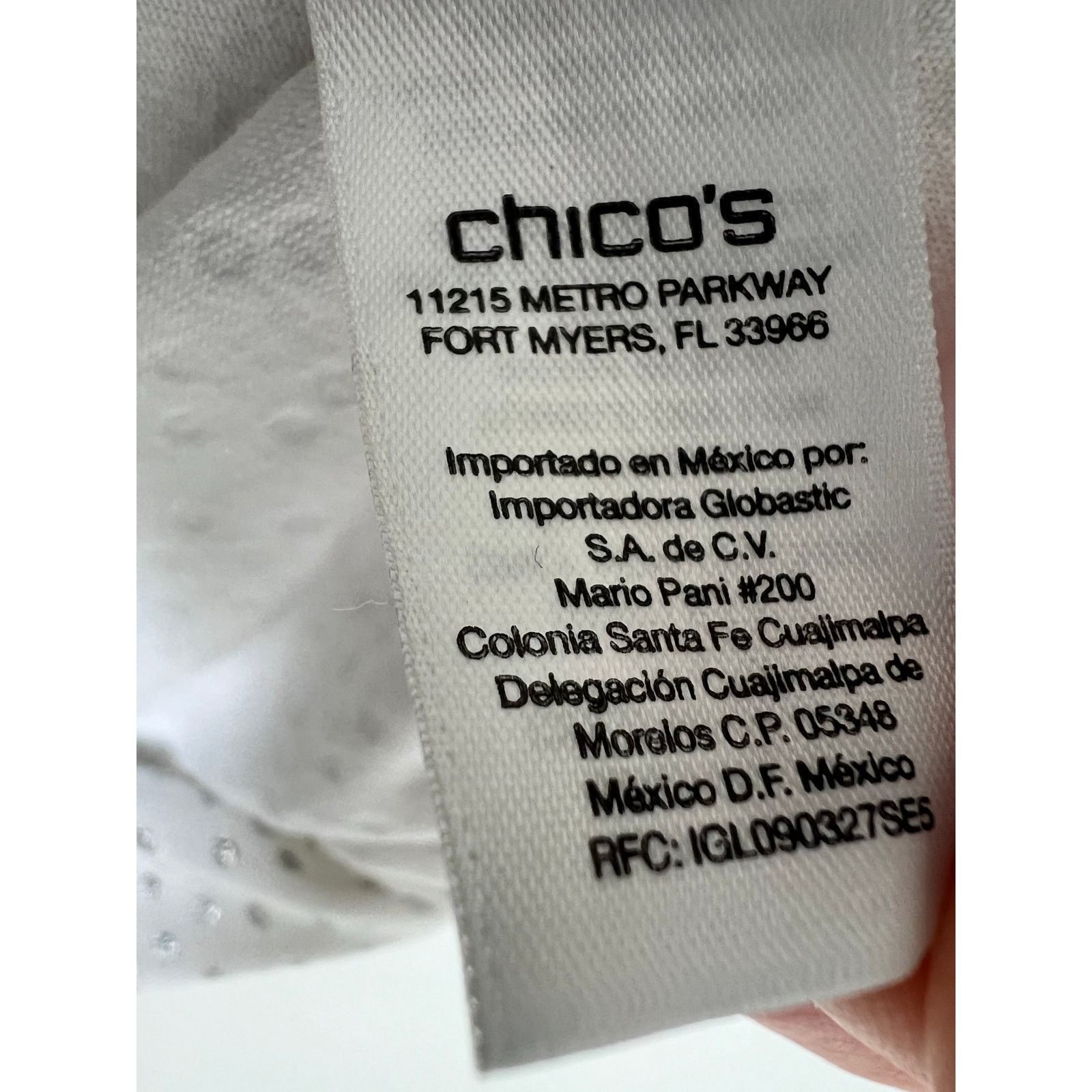 Chicos Chico’s Polka Dotted Scoop Neck Blouse Size 1 (US Medium) Size M / US 6-8 / IT 42-44 - 8 Thumbnail