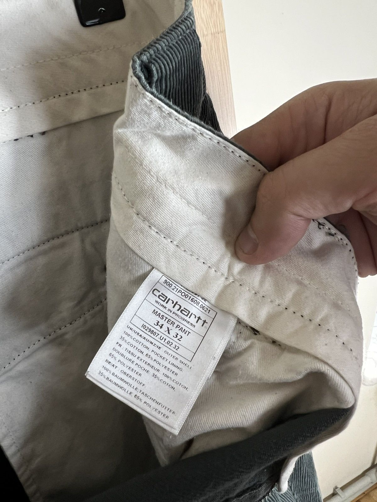 Carhartt Carhartt WIP 34 Velvet Sid Corburoy Master Paints Y2K Vintag Size US 34 / EU 50 - 8 Thumbnail