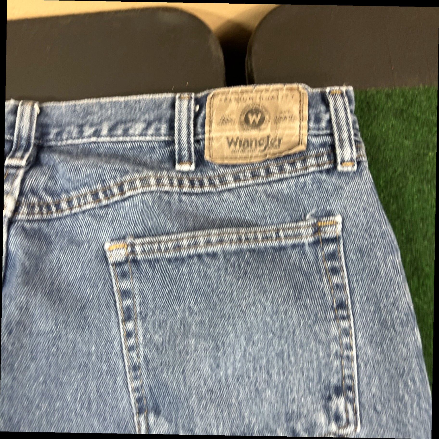 Wrangler Wrangler Authentics Jeans Straight Leg Blue Denim Men's Sz. 38x29 Size US 38 / EU 54 - 3 Thumbnail