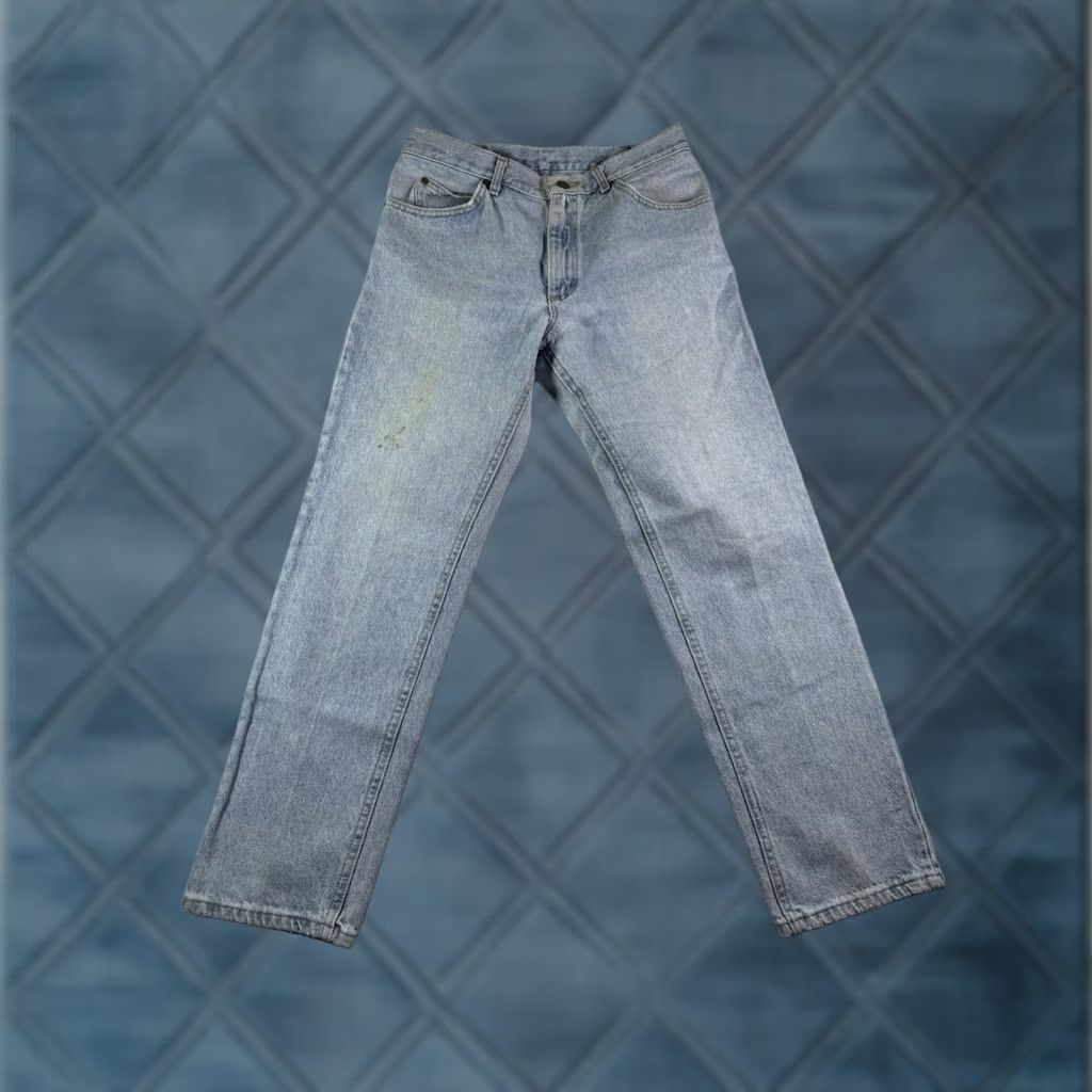 Lee VINTAGE Lee Jeans Men’s Straight Leg Size 32x30 Light Blue Wash USA USA Lee Straight Leg Jeans Mens 32x30 Blue Denim Cotton 5-Pocket Pattern Solid Size US 32 / EU 48 - 1 Thumbnail