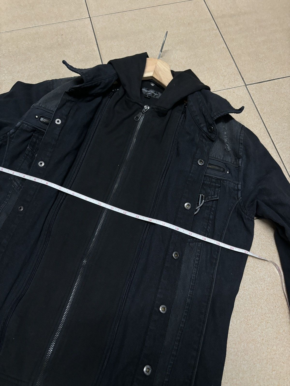 In The Attic In The Attic Homme Punk Bondage Denim Jacket Size US L / EU 52-54 / 3 - 11 Thumbnail