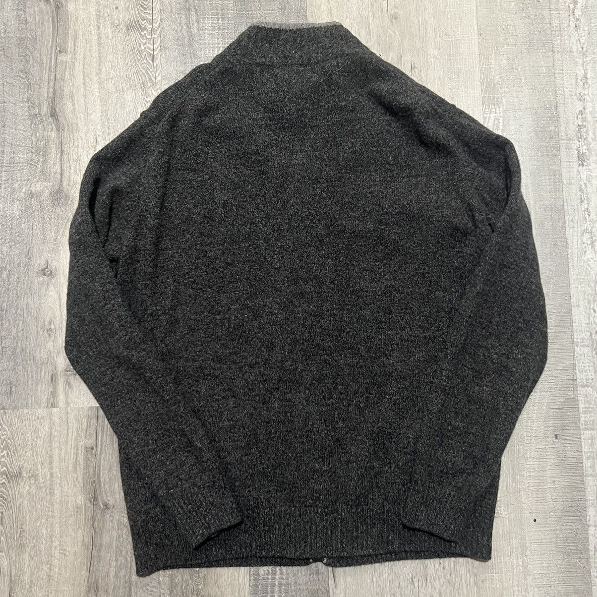Daniele Blasi Daniele Blasi Wool Knit Cardigan Grey Preppy Button Sweater Size US L / EU 52-54 / 3 - 3 Thumbnail