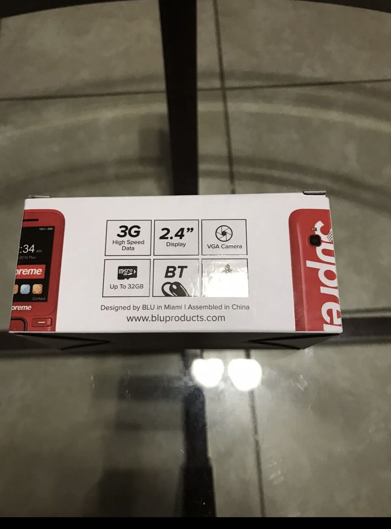 Supreme Supreme / BLU Burner Phone (Red) Size ONE SIZE - 7 Thumbnail