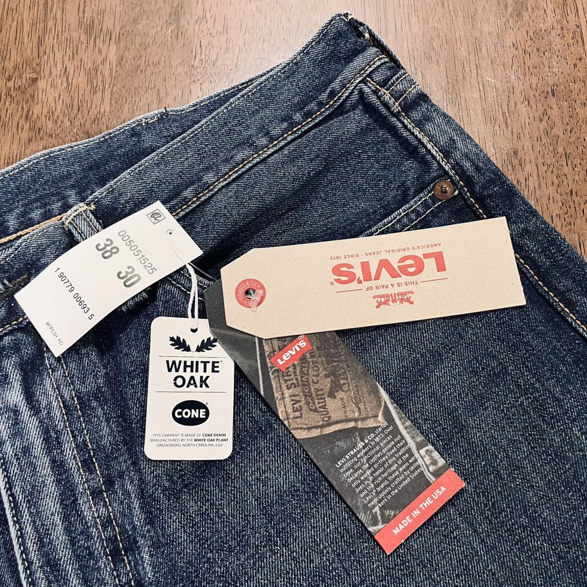 Levi's 38x30 Levi’s 505 R White Oak Cone Mills Denim made in USA Size US 38 / EU 54 - 2 Thumbnail
