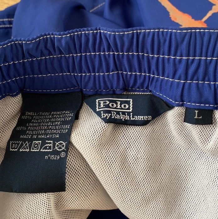 Polo Ralph Lauren Polo Ralph Lauren Big Logo Shorts x Vintage x Streetwear Size US 34 / EU 50 - 5 Thumbnail