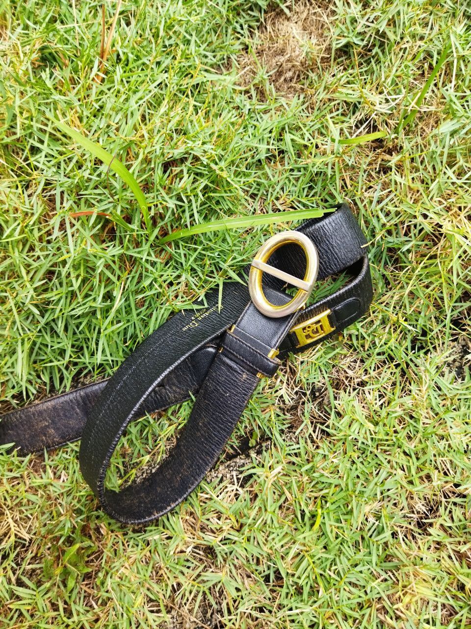 Christian Dior Monsieur Vintage Christian Dior Leather Belt Size ONE SIZE - 8 Thumbnail