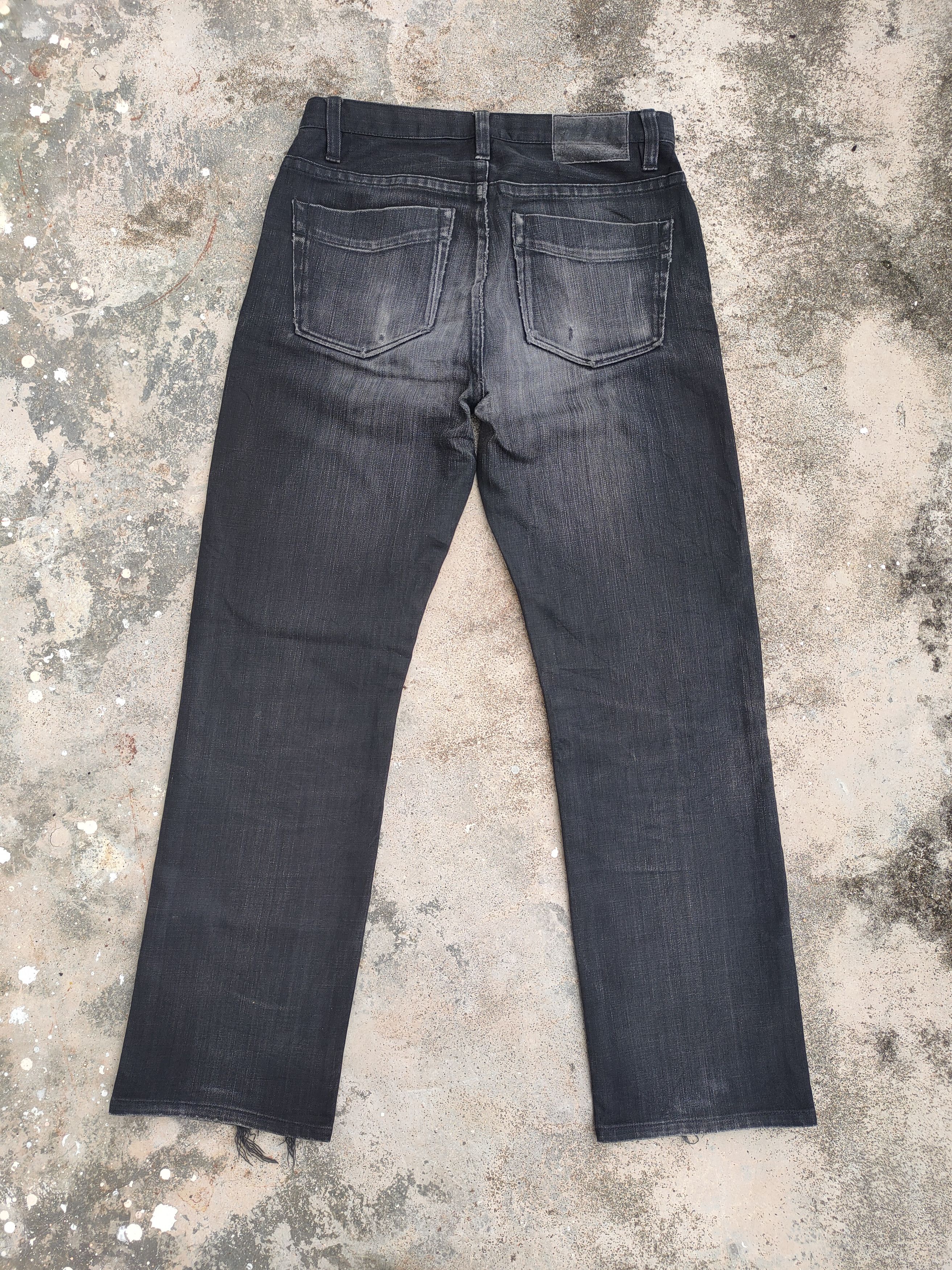 Japanese Brand vintage ALLEGERI faded black denim jeans pants Size US 32 / EU 48 - 1 Thumbnail