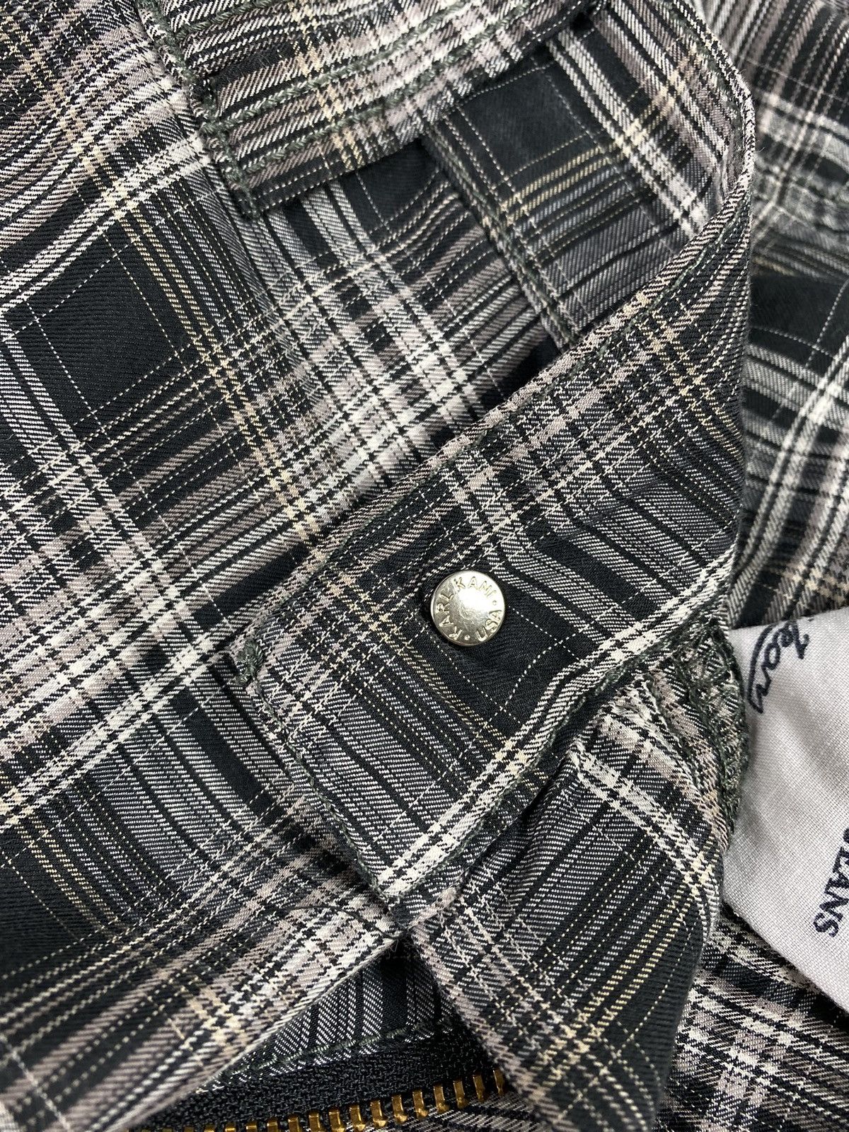Karl Kani × Vintage Karl Kani men’s checked cargo rap shorts size 36 Size US 36 / EU 52 - 16 Thumbnail