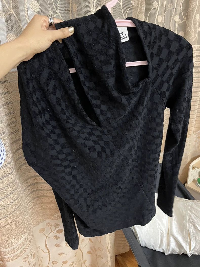 Vivienne Westwood Vivienne Westwood Irregular diamond shirt long sleeve T-sh Size XS / US 0-2 / IT 36-38 - 1 Thumbnail