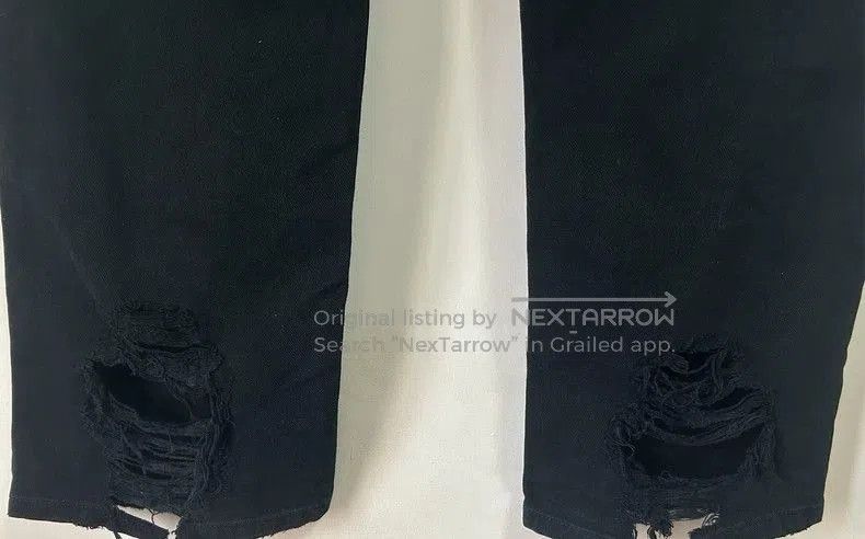 Balenciaga Balenciaga Distressed Denim Jeans XS. Size US 26 / EU 42 - 3 Thumbnail