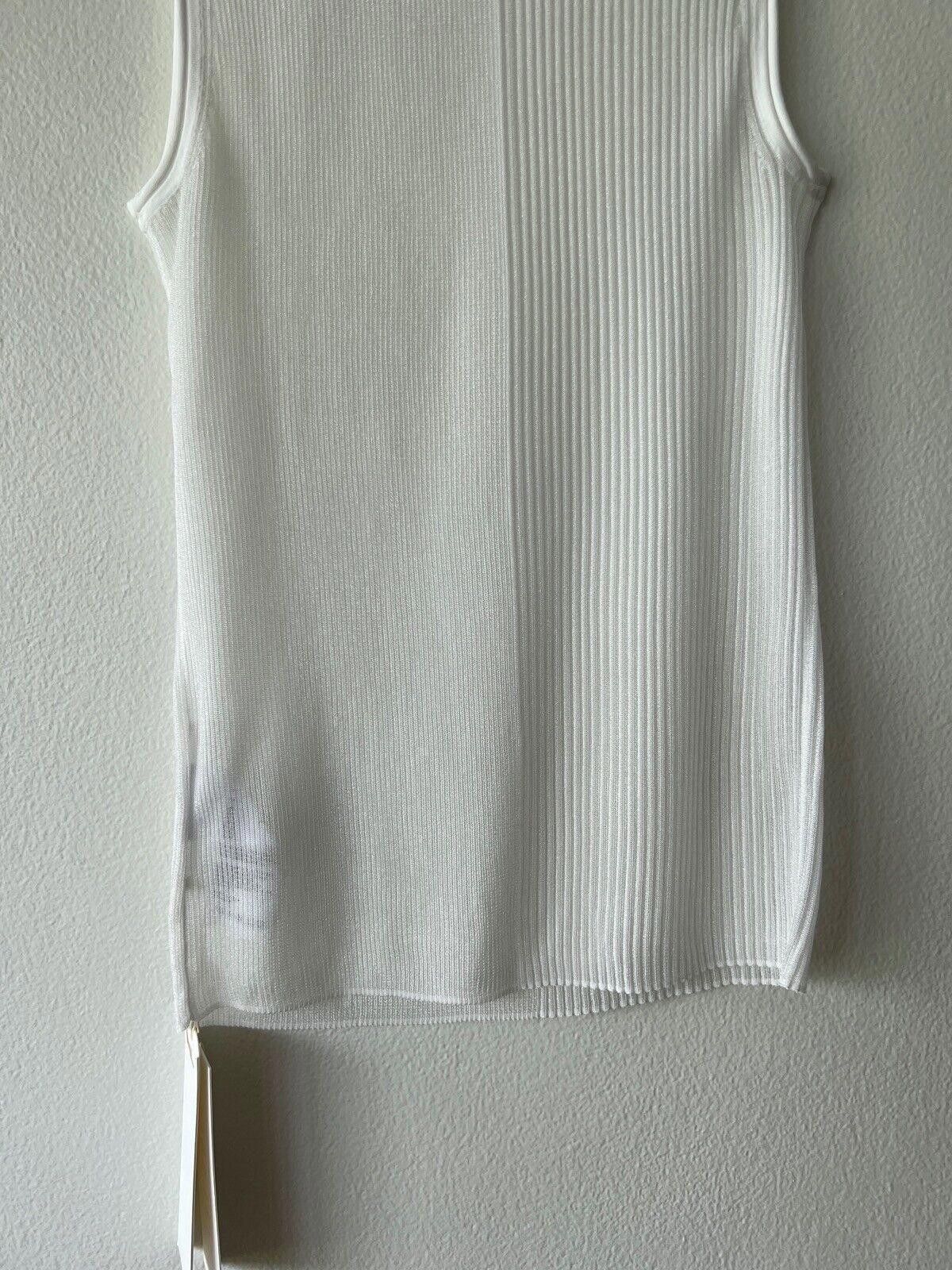 Dion Lee New dion lee top singlet vest sheer tank ivory large l Size L / US 10 / IT 46 - 7 Thumbnail