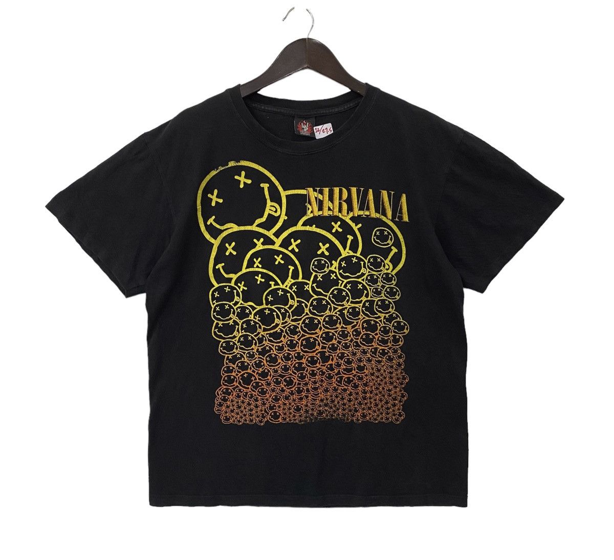 Band Tees 💥NIRVANA Smile Nevermind grunge band kurt cobain tee shirt Size US L / EU 52-54 / 3 - 1 Thumbnail