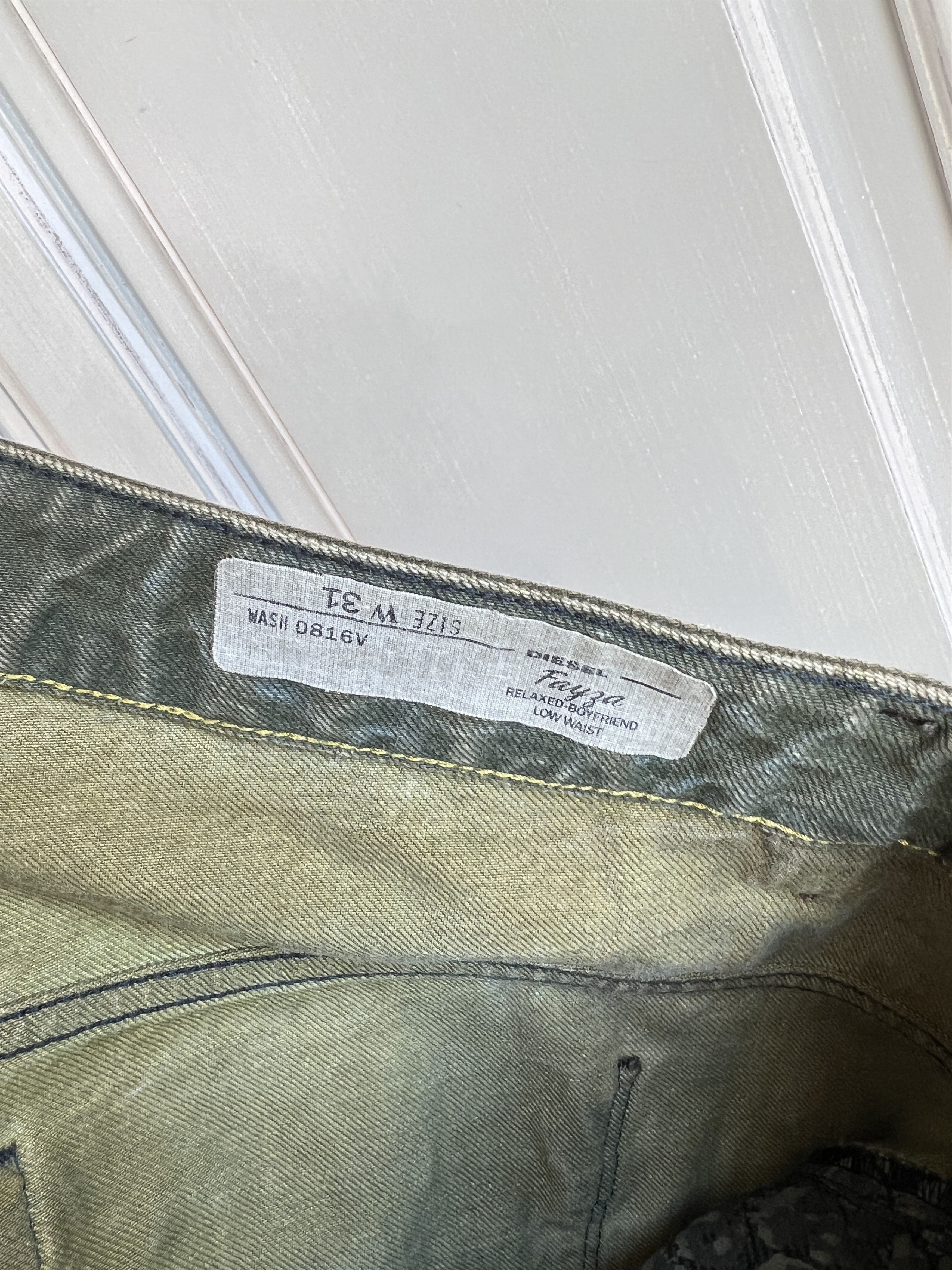 Diesel VINTAGE AVANGRADE DIESEL TRASHED DENIM Size US 32 / EU 48 - 12 Thumbnail