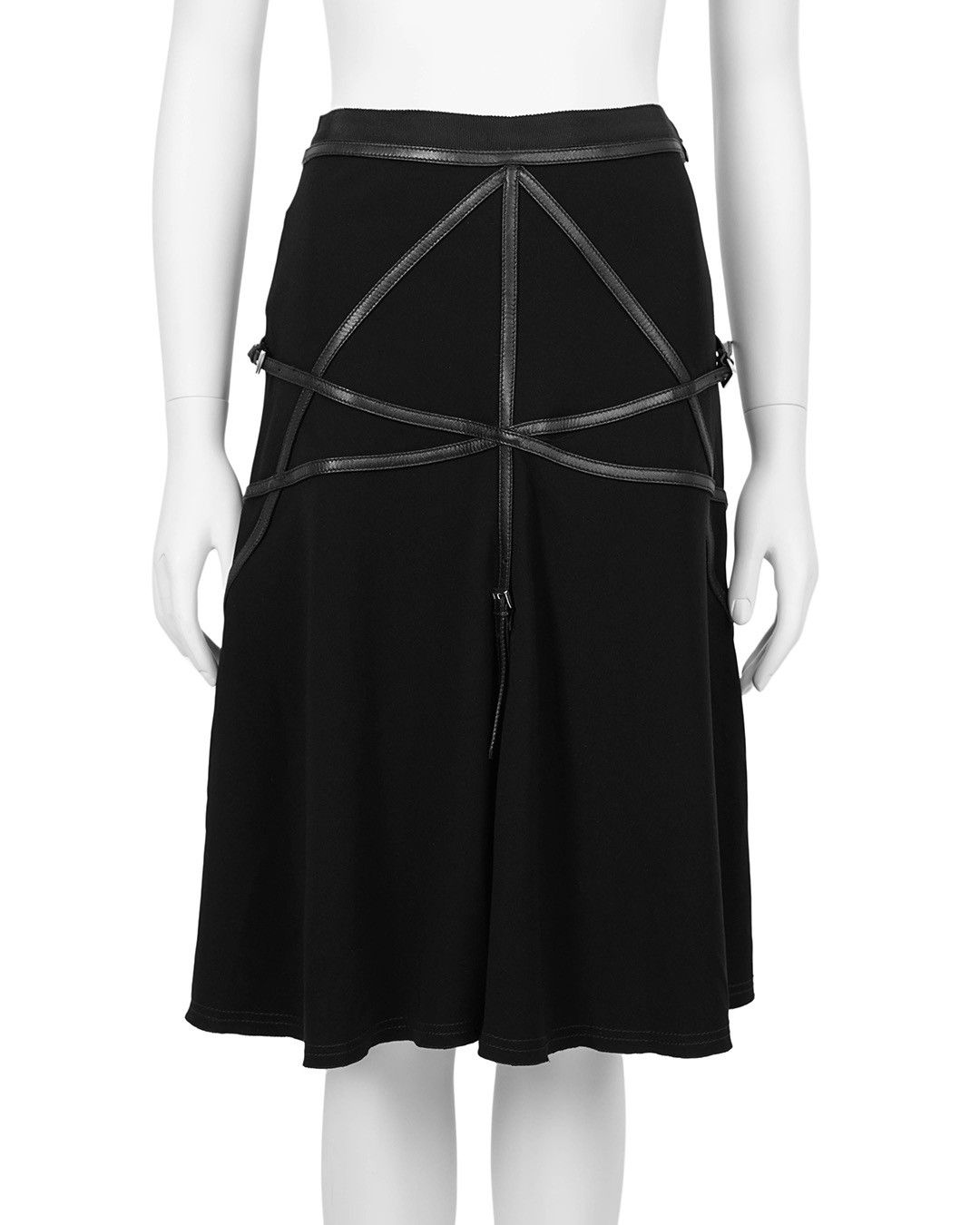 Prada Prada Viscose Mid Length Skirt Size 28" / US 6 / IT 42 - 1 Thumbnail