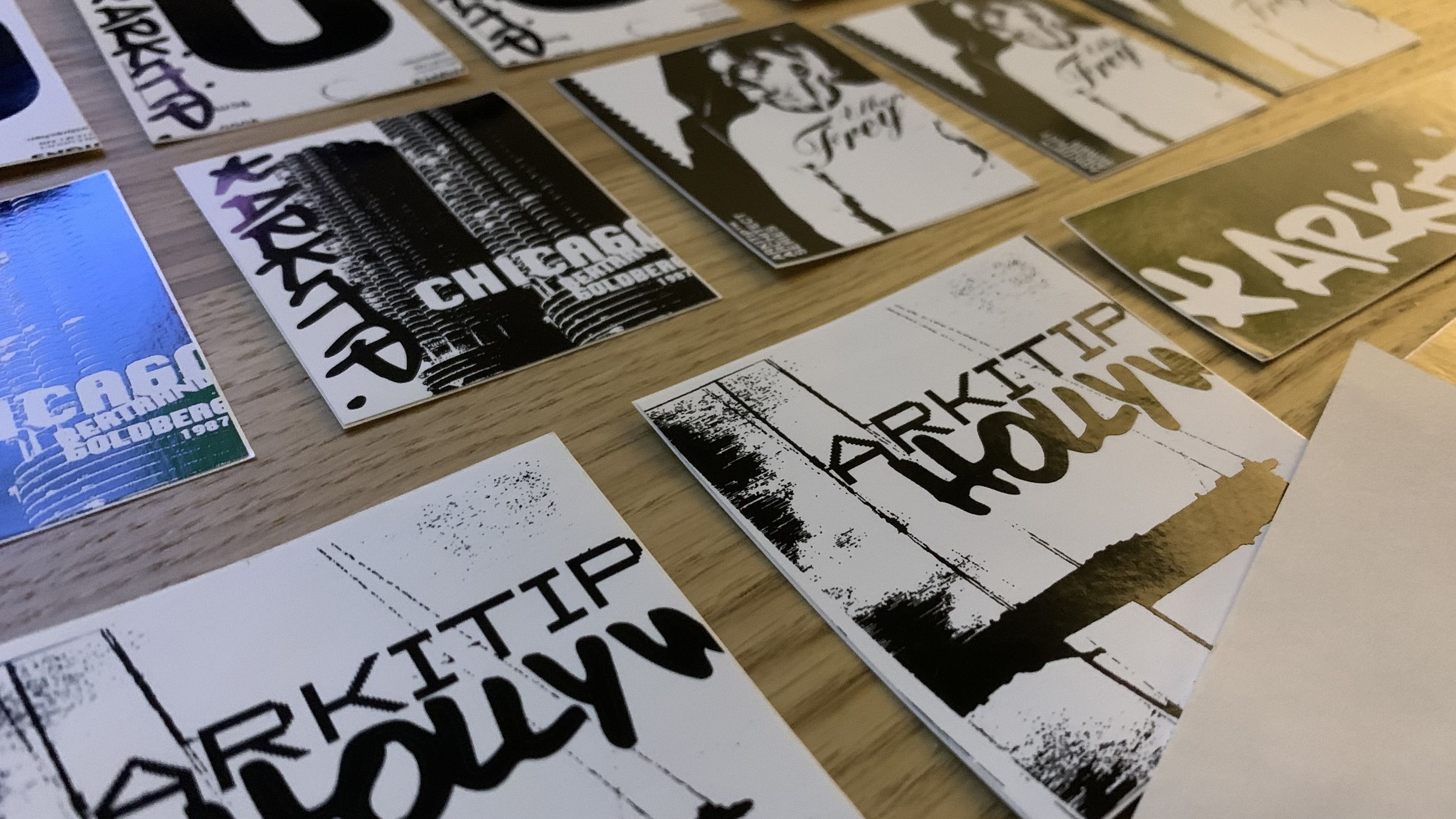 Arkitip Magazine Limited edition Arkitip "DECAL0001" set. Size ONE SIZE - 4 Thumbnail