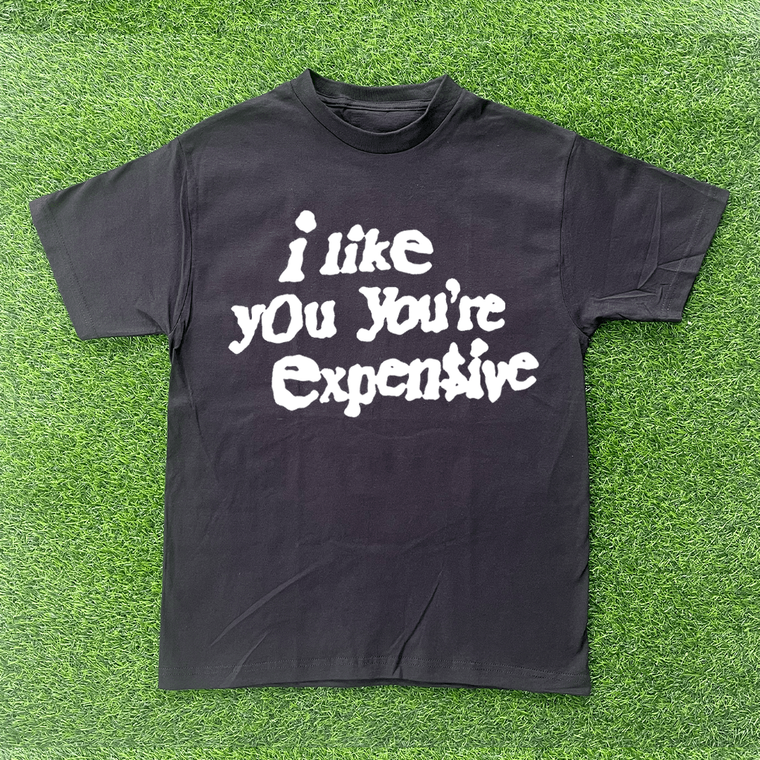 Vintage I LIKE YOU YOU'RE EXPENSIVE TSHIRT Size US M / EU 48-50 / 2 - 1 Preview