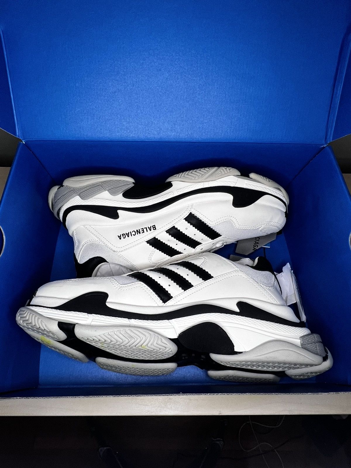 Adidas × Balenciaga Balenciaga x Adidas Triple S Size US 13 / EU 46 - 4 Thumbnail