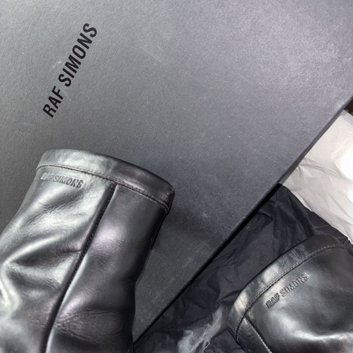 Raf Simons Raf Simons AW22-23 Avant-Garde Platform Ankle Boots Size US 9 / IT 39 - 4 Thumbnail