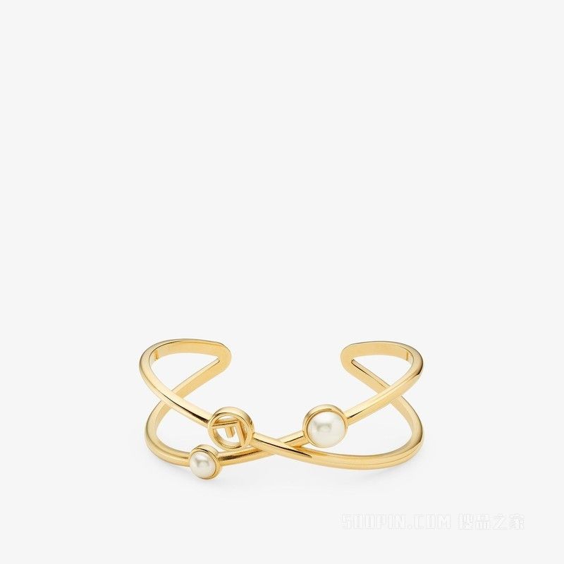 Fendi o1loc1c0824 Size: OS / Bracelet in Golden Size ONE SIZE - 2 Thumbnail