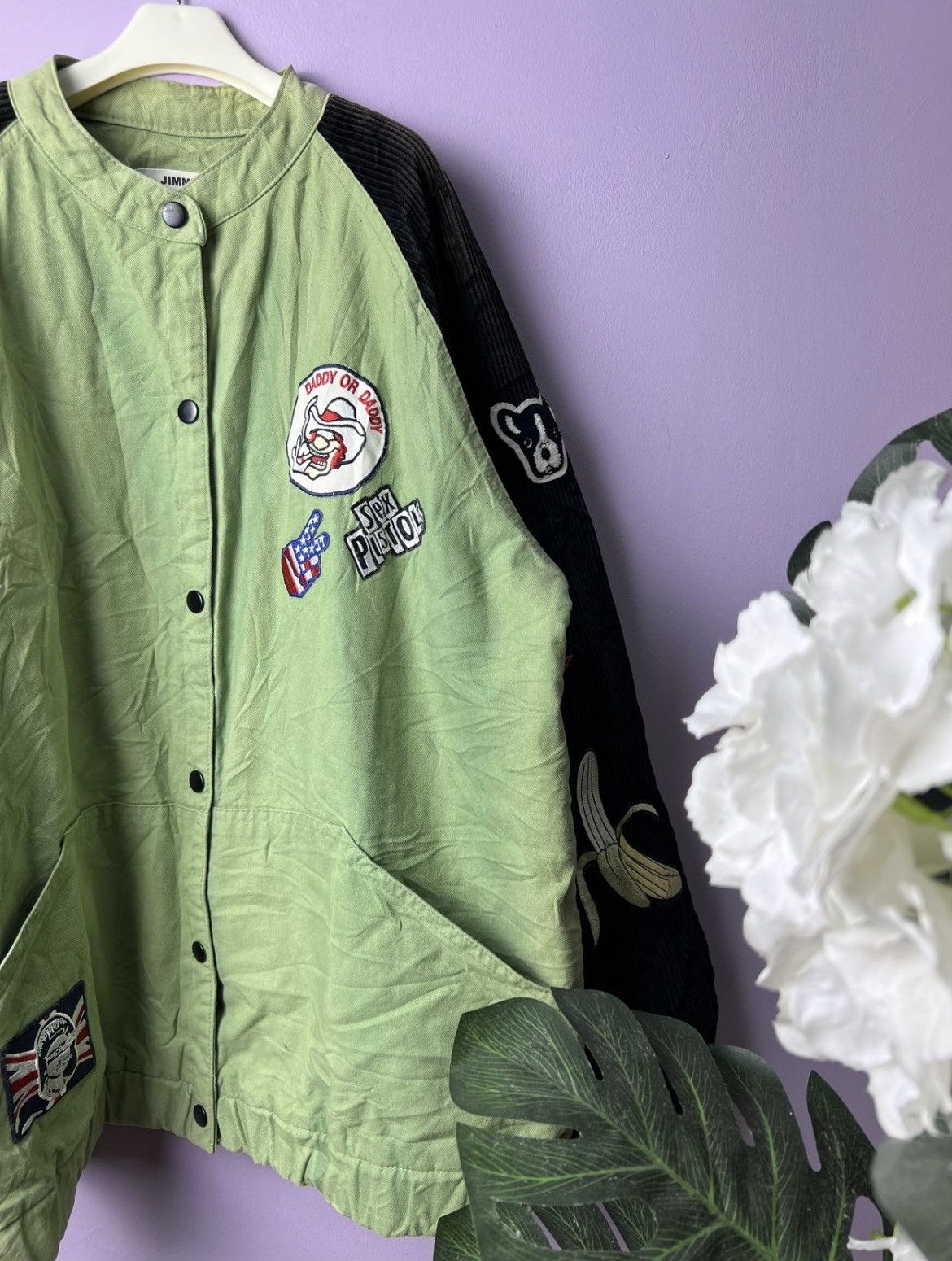 If Six Was Nine 🔥Very Rare Jimmy Full Patches Button Jackets Size US L / EU 52-54 / 3 - 4 Thumbnail