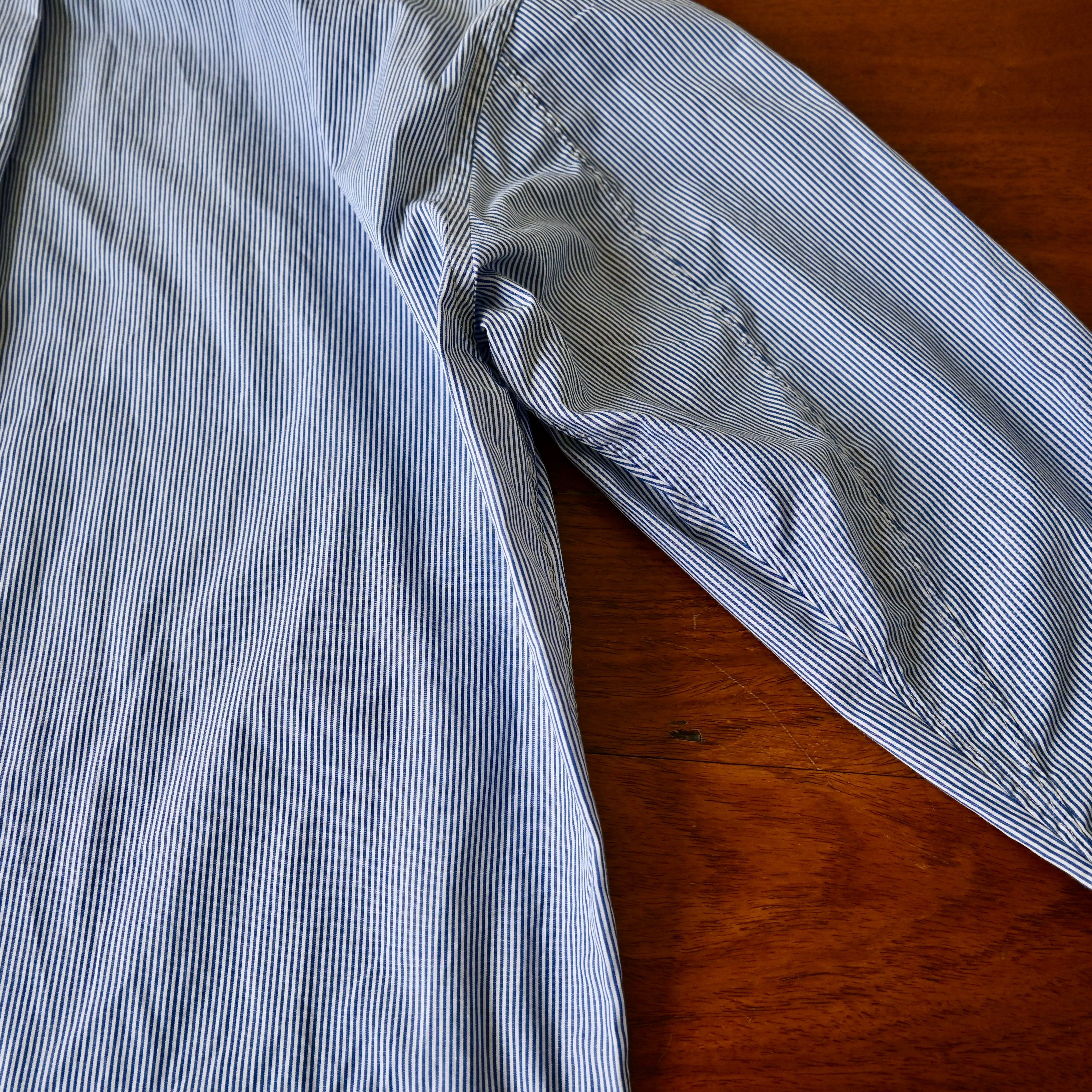 Katharine Hamnett London VTG 1980s KATHARINE HAMNETT high chest pocket striped shirt Size US M / EU 48-50 / 2 - 13 Thumbnail