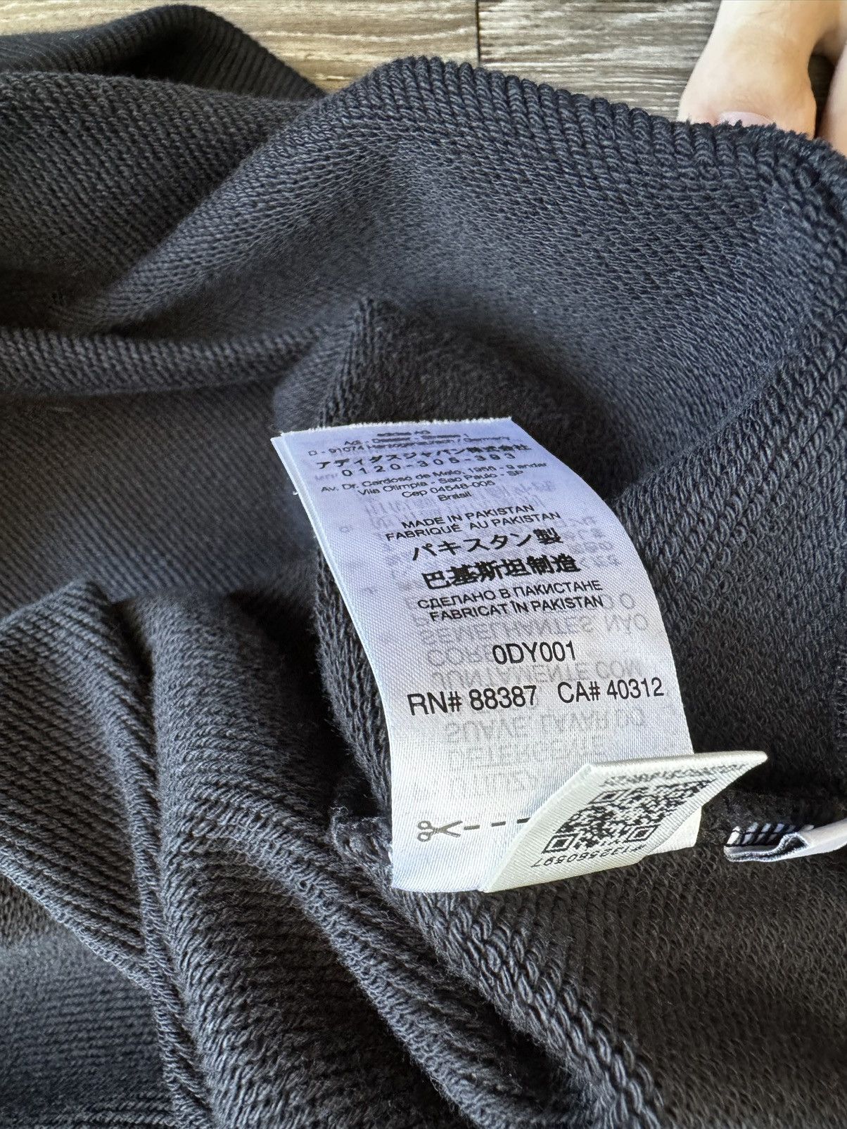 Y-3 Y-3 Black Crewneck Sweatshirt Size US S / EU 44-46 / 1 - 5 Thumbnail