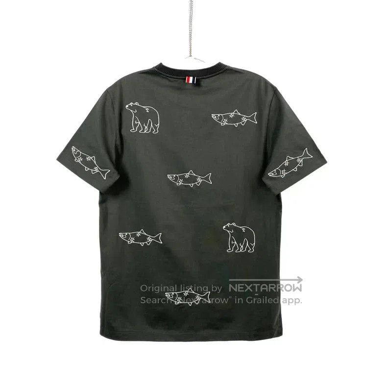 Thom Browne Thom Browne Baburin embroidery short sleeves Size US S / EU 44-46 / 1 - 2 Thumbnail