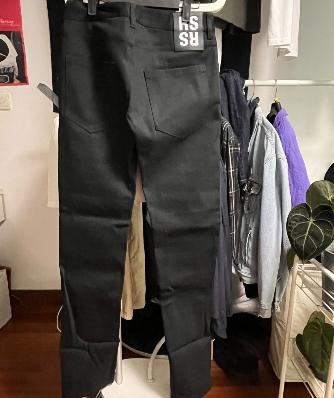 Raf Simons Raf Simons 18aw Fallen Street Leather Black Jeans-2505 Size US 30 / EU 46 - 6 Thumbnail