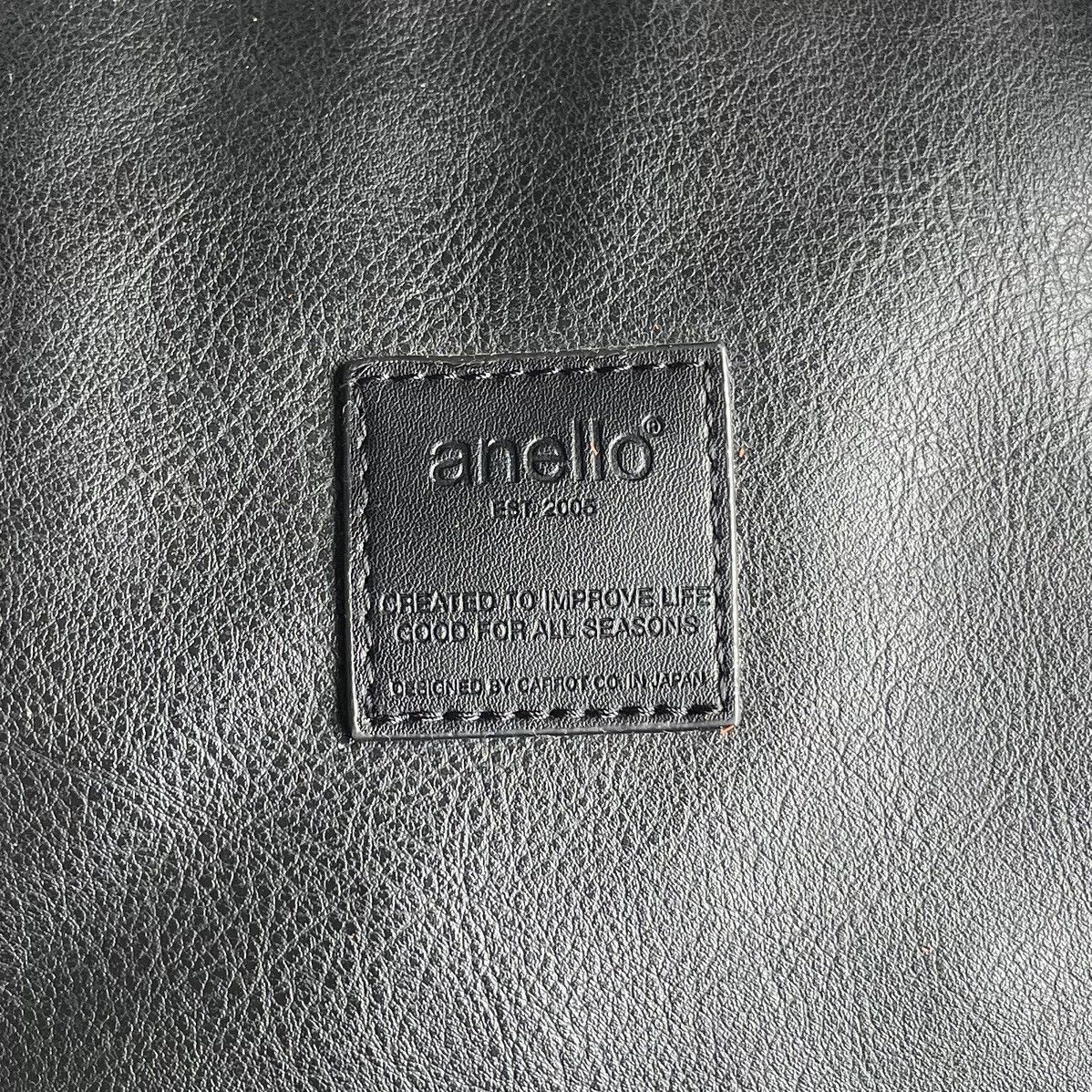 Japanese Brand Anello Japan Black Backpack Size ONE SIZE - 10 Thumbnail
