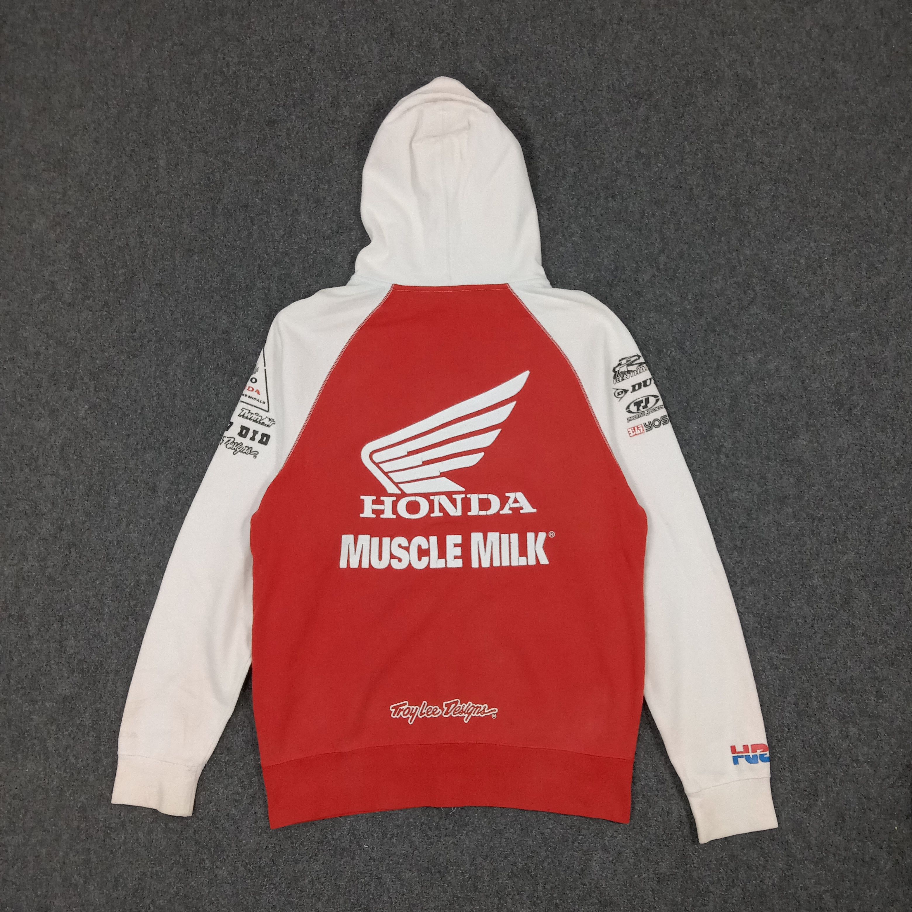 Honda × Vintage Honda Muscle Milk Racing Team Hoodies Jacket Size US M / EU 48-50 / 2 - 1 Thumbnail