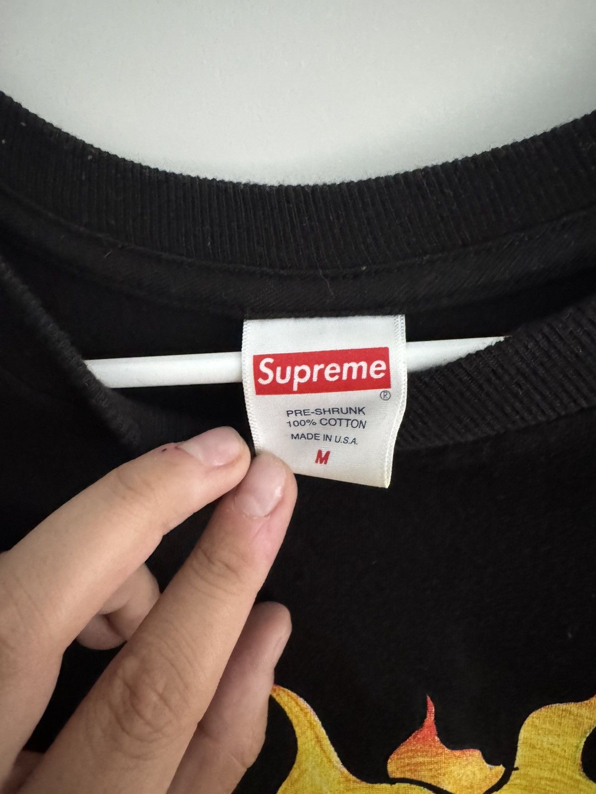 Supreme Supreme Sun Tee Black Size US M / EU 48-50 / 2 - 3 Thumbnail