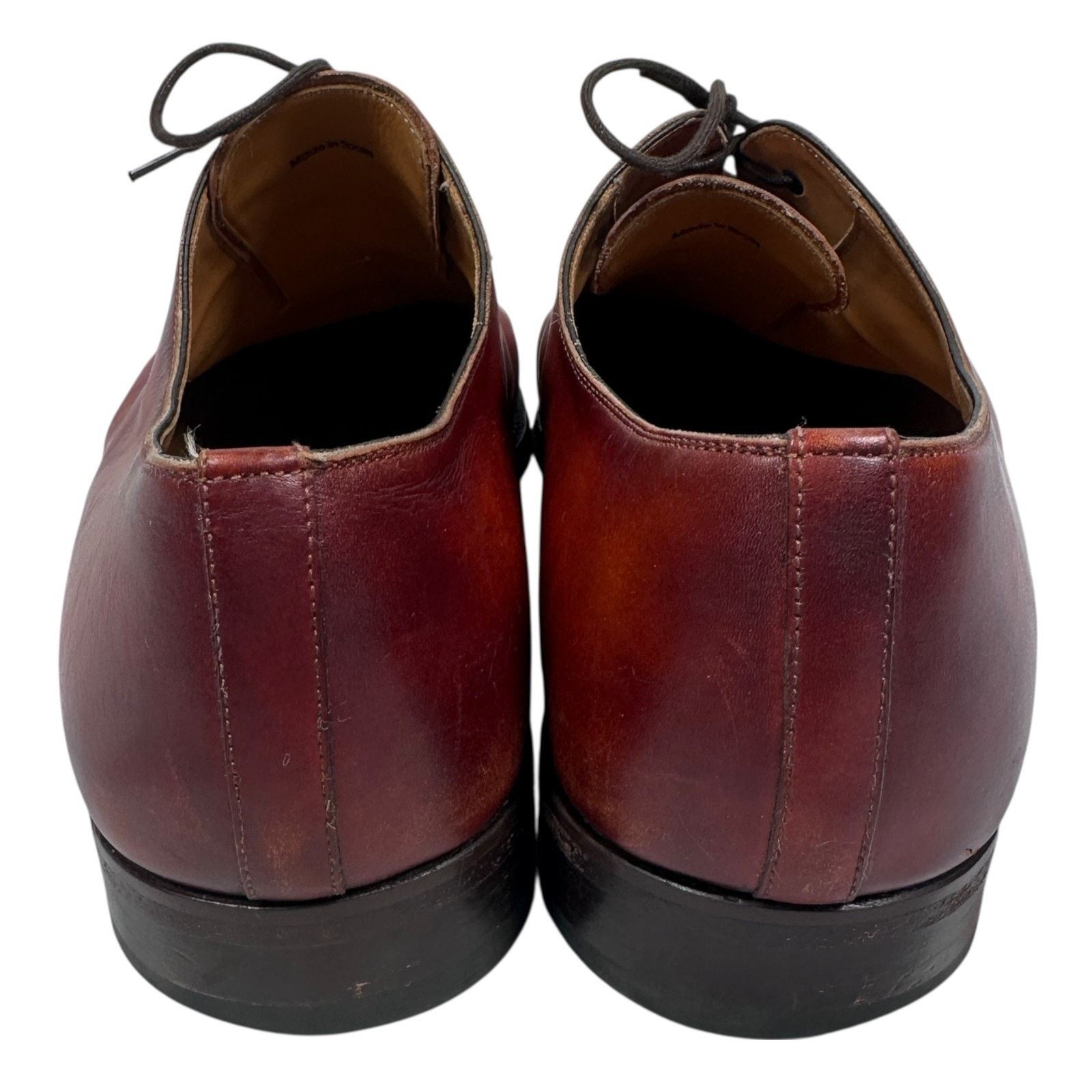 Magnanni Magnanni Cornado Oxford Shoes Men 13 M Brown Leather Lace-Up Size US 13 / EU 46 - 4 Thumbnail