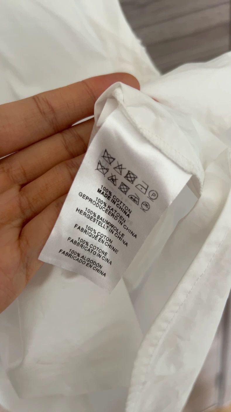 Dries Van Noten DRIES VAN NOTEN size:38 A white beaded shirt Size US XS / EU 42 / 0 - 9 Thumbnail