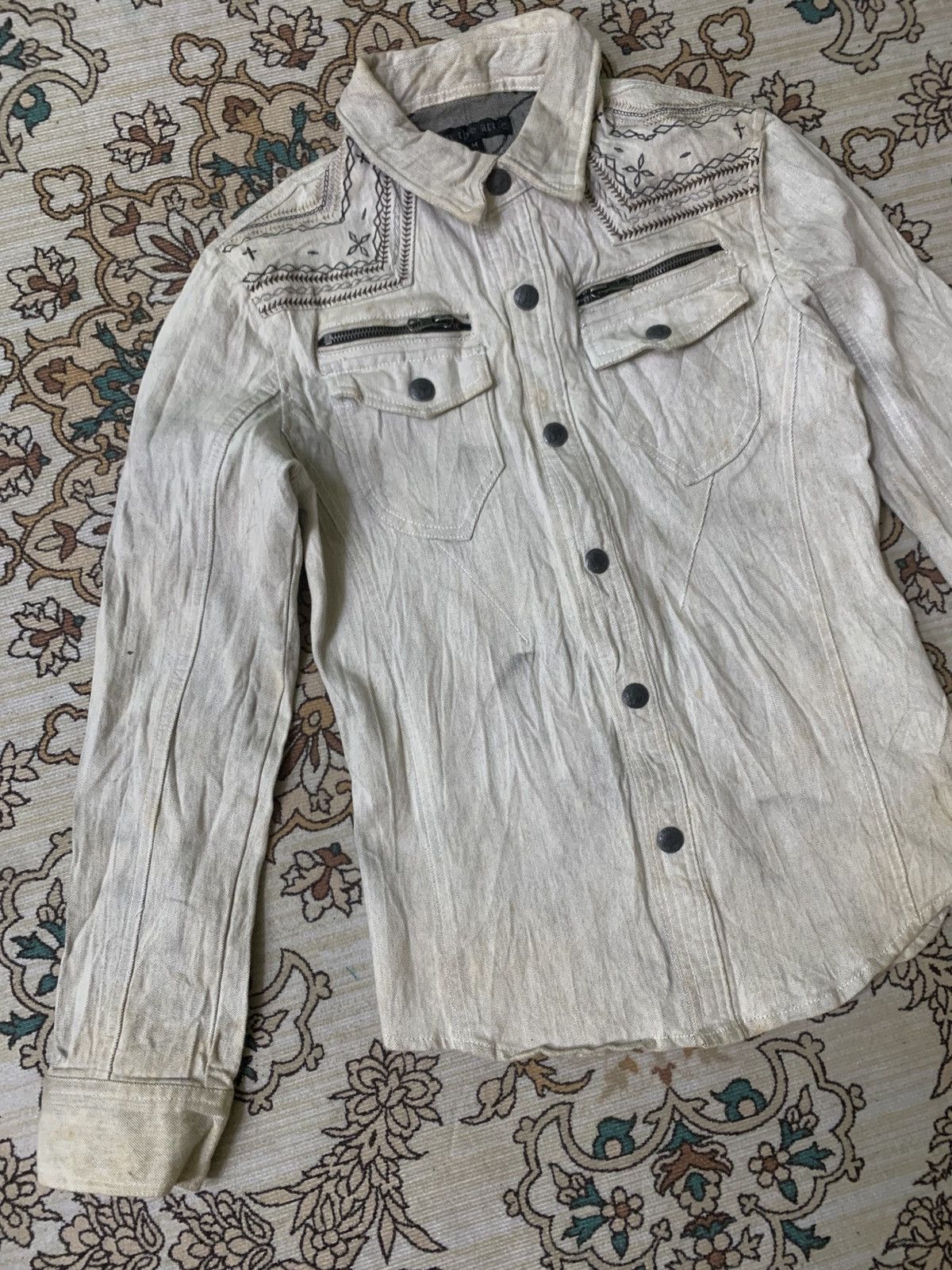 In The Attic IN THE ATTIC SHIRT DENIM Size M / US 6-8 / IT 42-44 - 2 Thumbnail