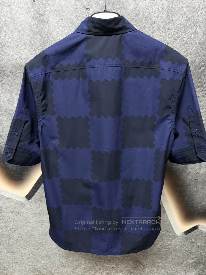 Louis Vuitton Louis Vuitton Checkerboard short sleeve shirt Size US S / EU 44-46 / 1 - 2 Thumbnail