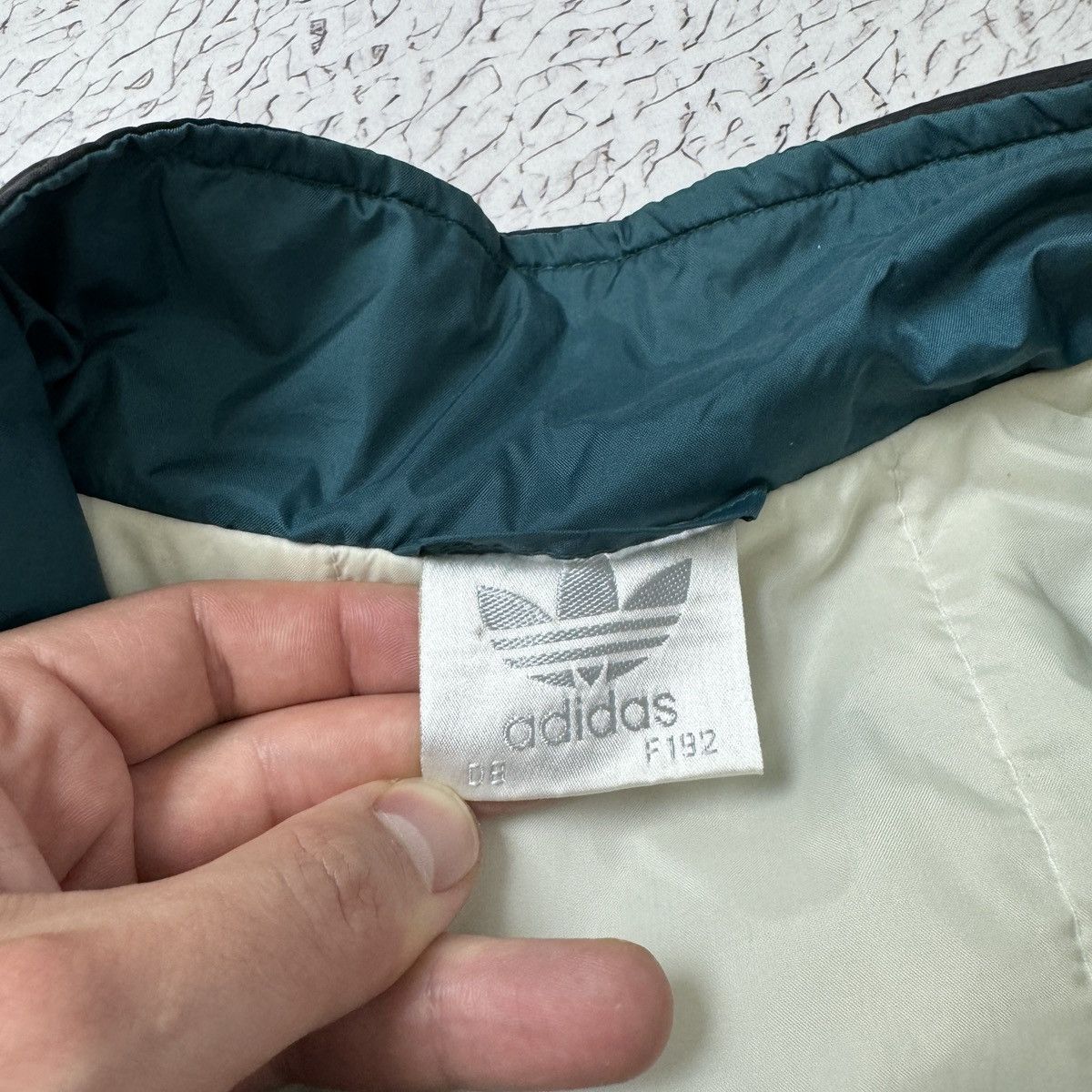 Adidas Adidas vintage 90s rare green puffer jacket Size US L / EU 52-54 / 3 - 13 Thumbnail