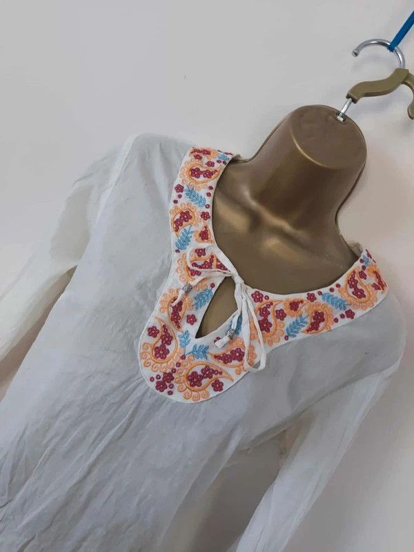 Vintage Vintage long sleeved top Size S / US 4 / IT 40 - 2 Thumbnail