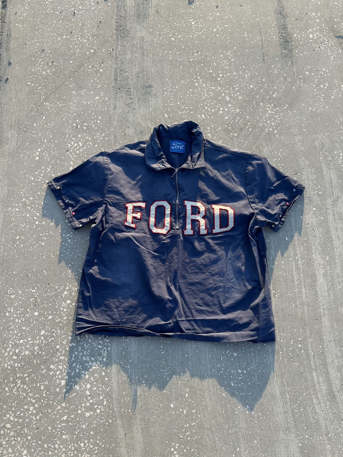 Pacsun Pacsun X Ford Quarter zip Size US M / EU 48-50 / 2 - 1 Thumbnail