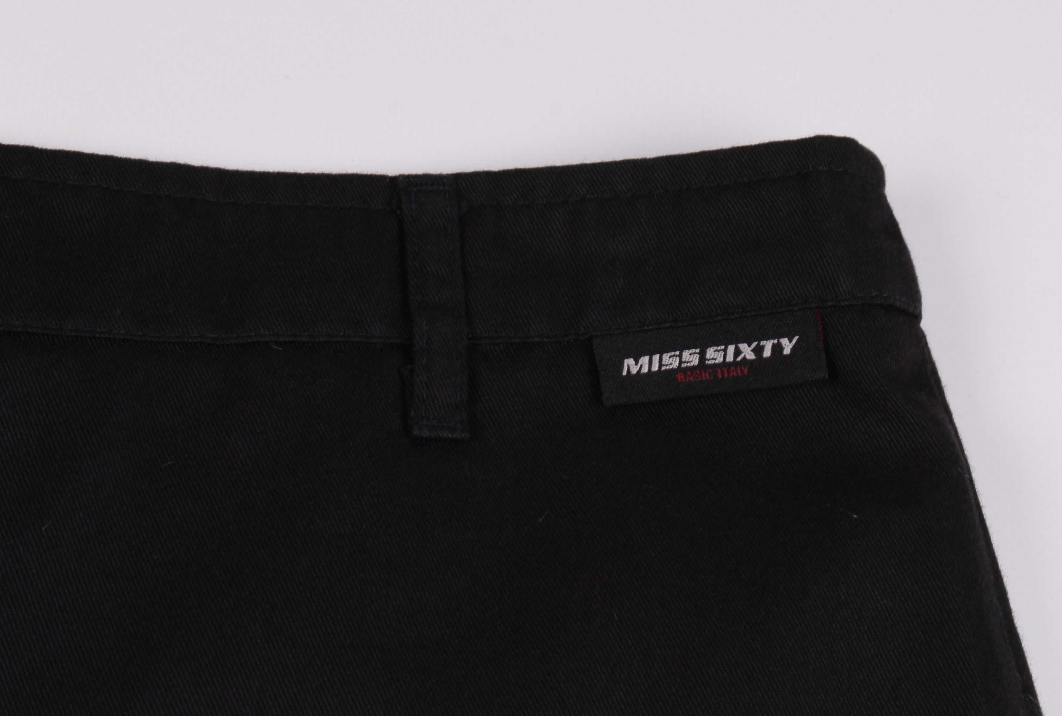 Miss Sixty Vintage Rare Miss Sixty y2k Open Mini Skirt Belt Size 32" / US 10 / IT 46 - 7 Thumbnail