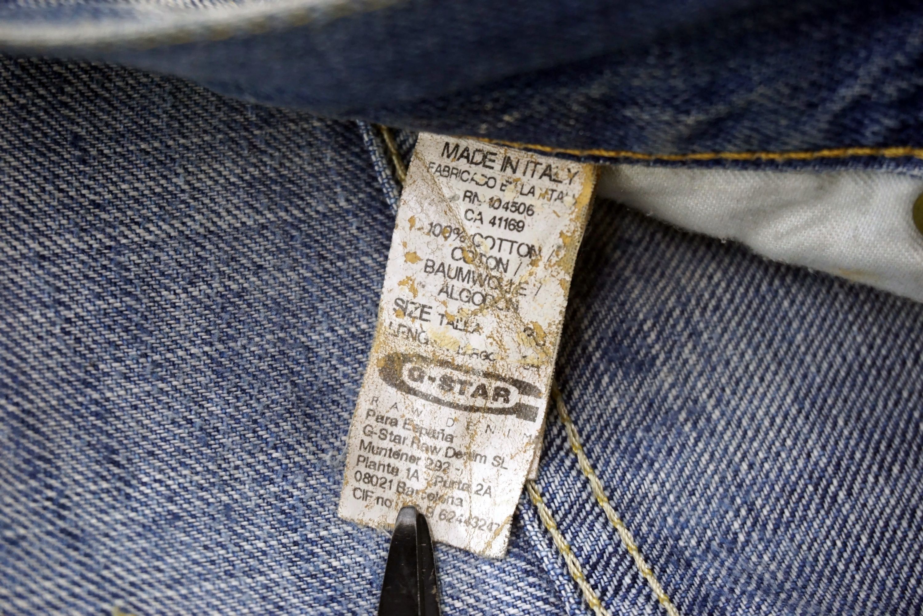 G-Star G-star Jeans Size W33xL34.5 Elwood Patchwork Baggy Denim Size US 33 - 12 Thumbnail