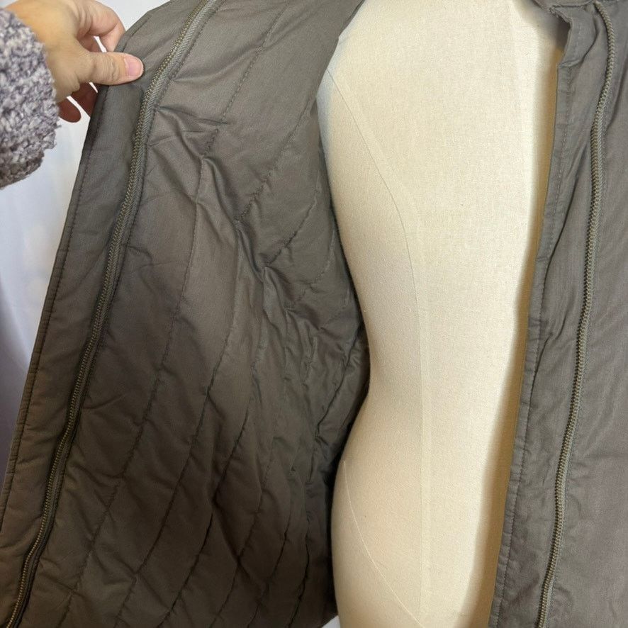 Members Only Members Only Belted Parka Puffer Coat Women 9/10 Olive Green Size M / US 6-8 / IT 42-44 - 7 Thumbnail
