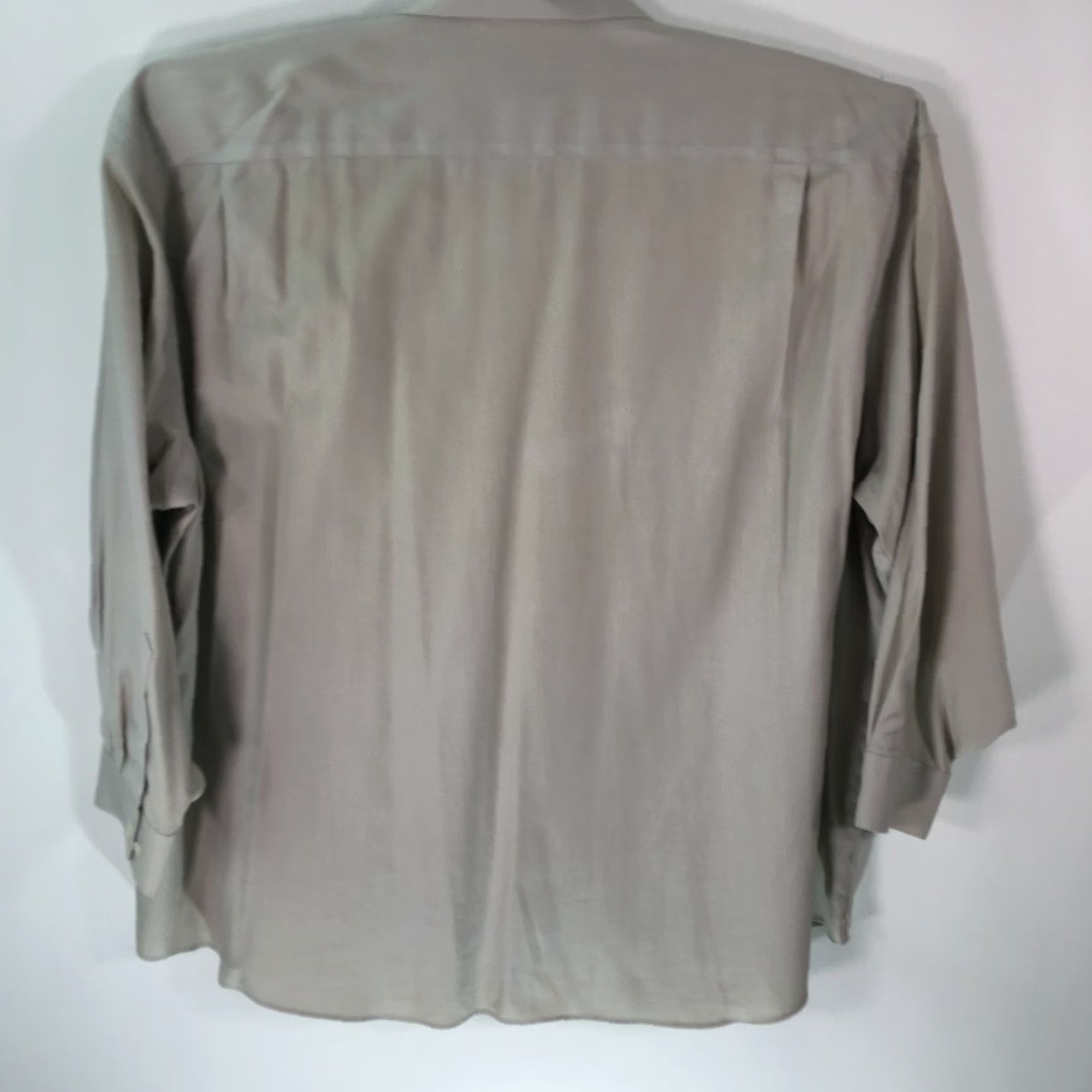 Joseph Joseph And Feiss Mens Casual Regular Beige Long Sleeve Shirt Button Up Size 20 Size US XXL / EU 58 / 5 - 2 Thumbnail