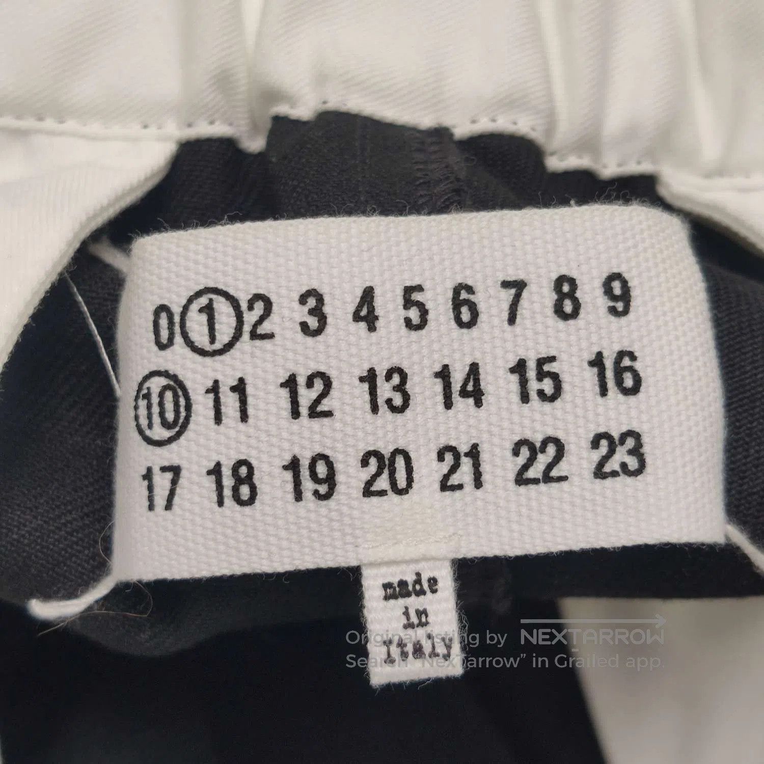 Maison Margiela Maison Margiela Cotton Solid Wide-Leg Pants. Size US 32 / EU 48 - 2 Thumbnail