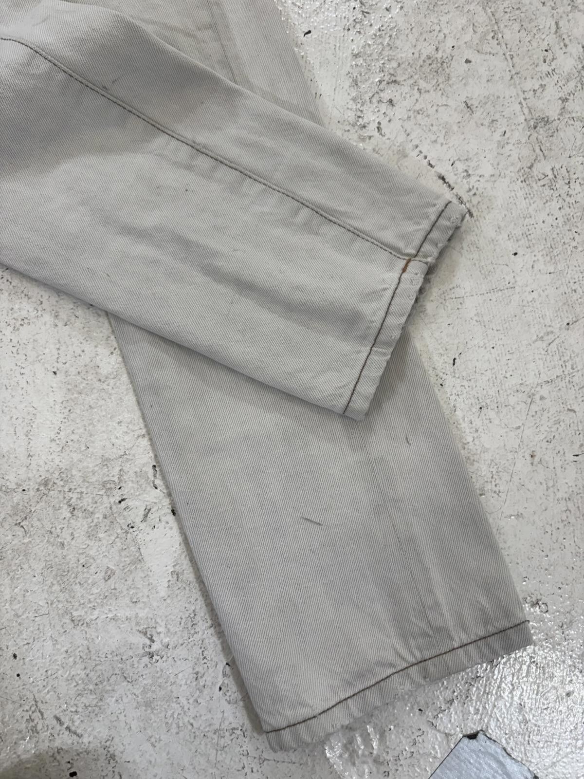 Saint Laurent Paris Saint Laurent Paris White D18 Denim Size US 29 - 6 Thumbnail