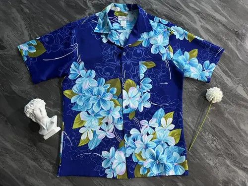 Other Sunmari Fashion Hawaii USA Flower Royal Blue Sky Size US L / EU 52-54 / 3 - 1 Thumbnail