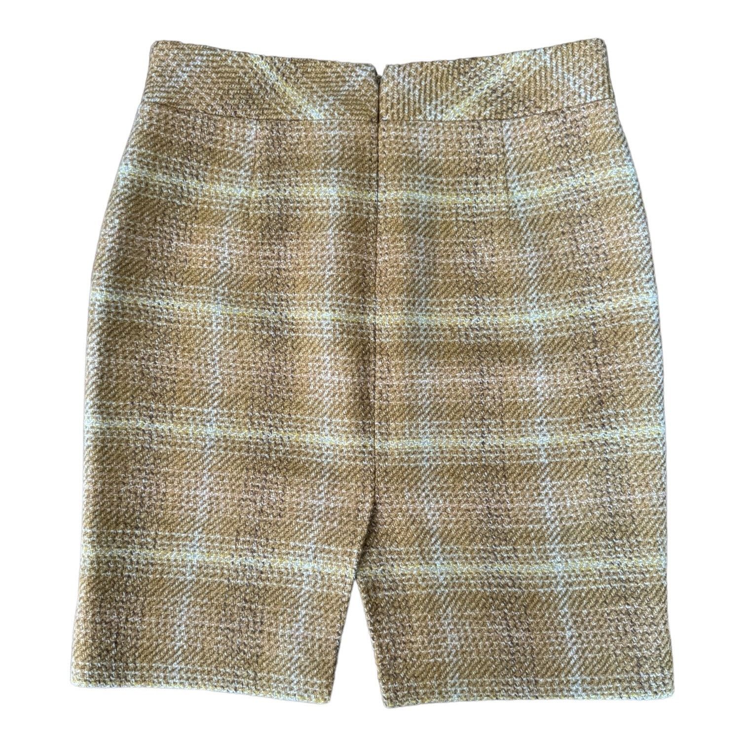 J.Crew J.Crew 'Sunnie Pencil Skirt' in Mustard Tweed size 6 Size 28" / US 6 / IT 42 - 8 Thumbnail